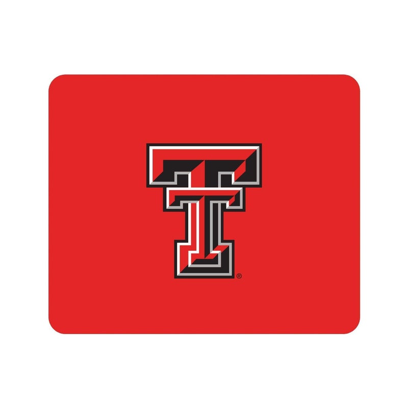 OTM Essentials Texas Tech University Standard Fabric Mouse Pad, Desk Accessories, Standard Fabric Gaming Mouse Pad, Spirit V1, Black - Image 5